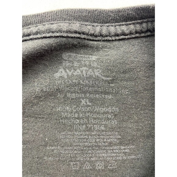 Avatar The Last Airbender Black Anime Graphic T-Shirt Mens XL Short Sleeve Retro - Picture 2 of 5